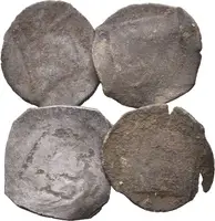 Pfennig se čtyřrázem - dobové padělky ke škodě oběhu (Cu)_4 ks — 2