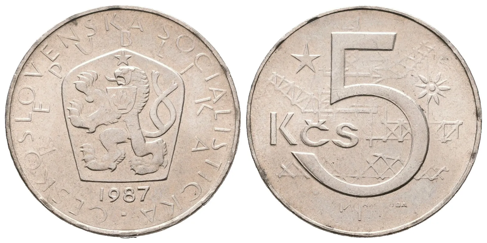 5 Koruna 1987