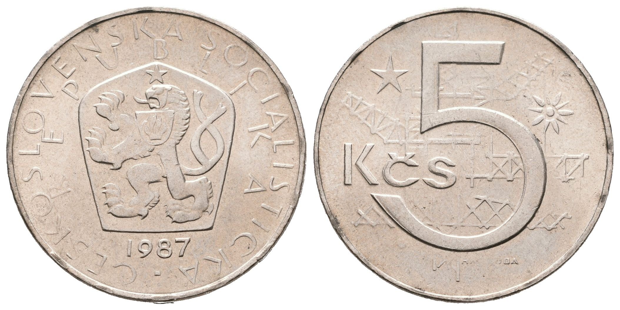 5 Koruna 1987
