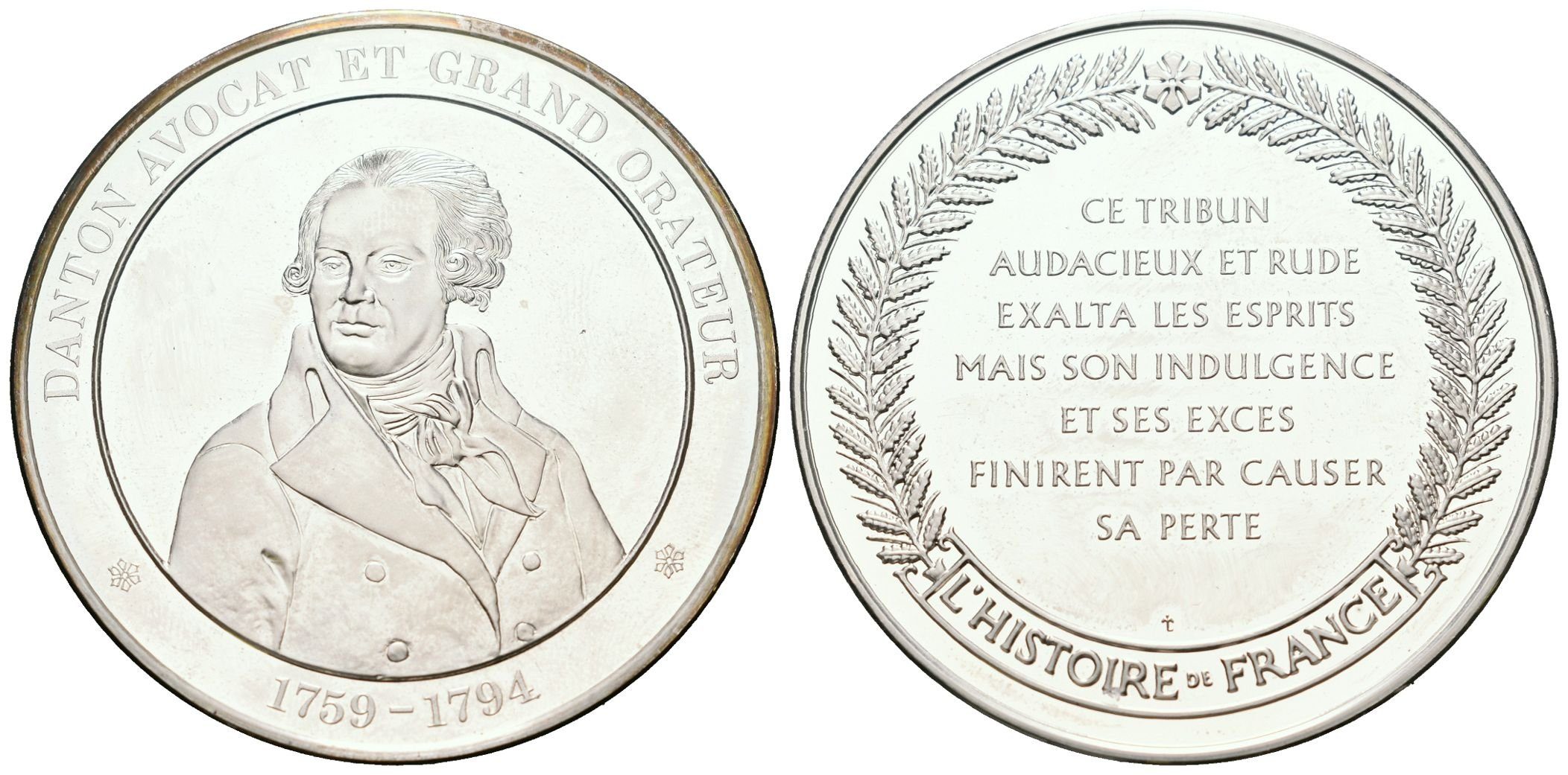 Francie - AR Medaile b.l. - Danton