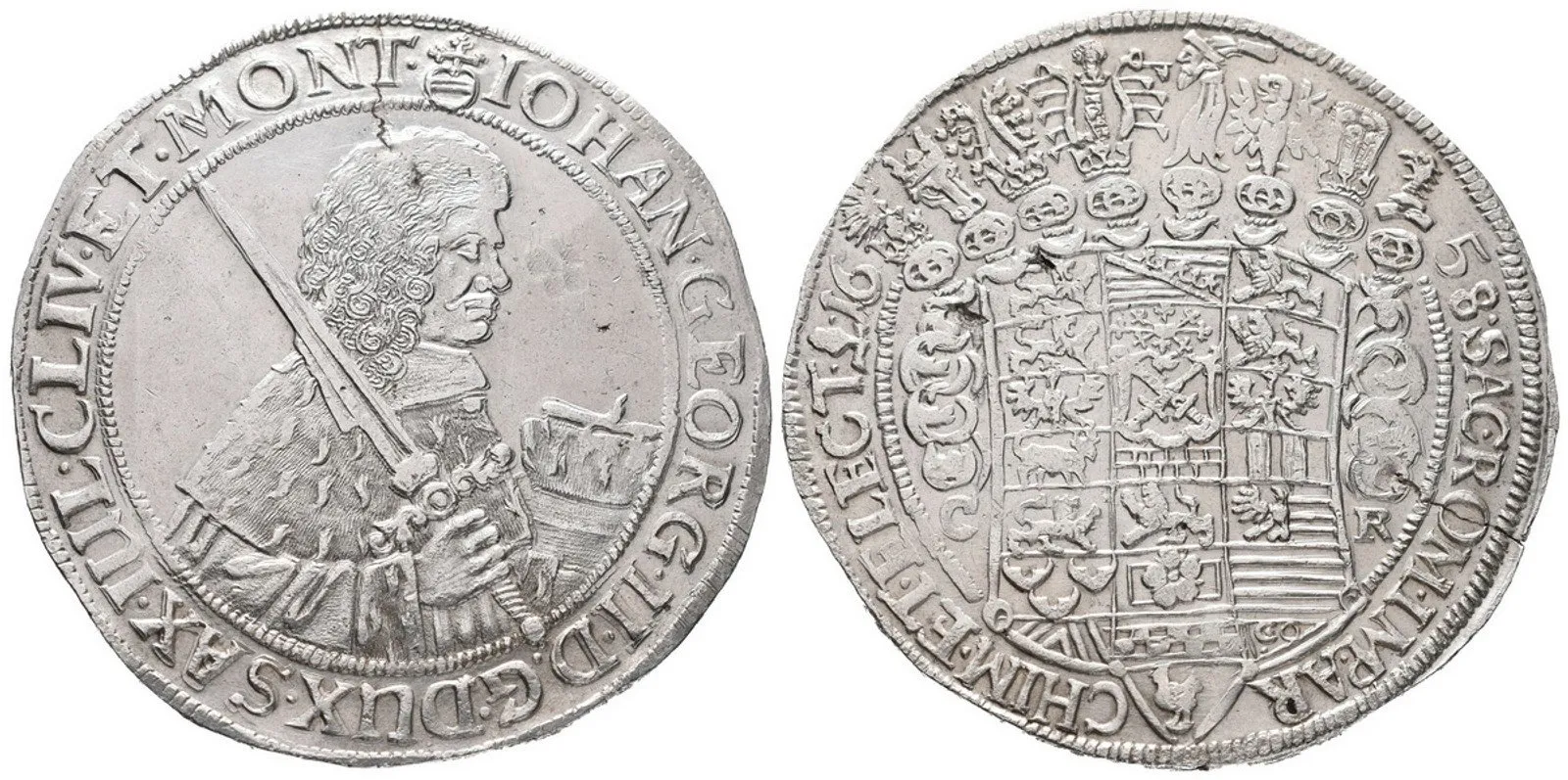 Sasko, Johann Georg II., 1656 - 1680 — 1