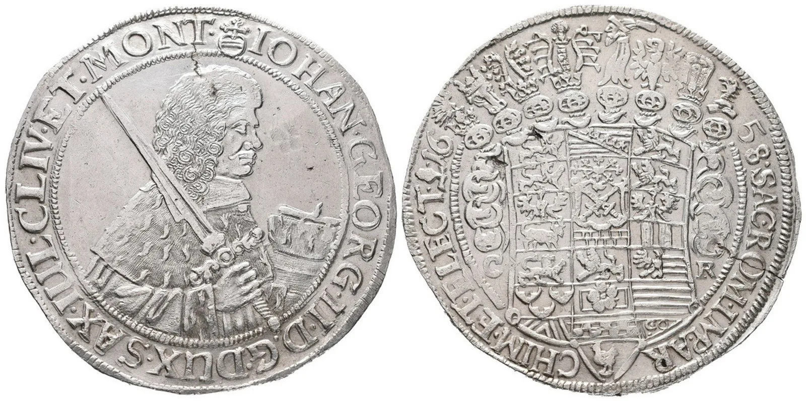 Sasko, Johann Georg II., 1656 - 1680 — 1