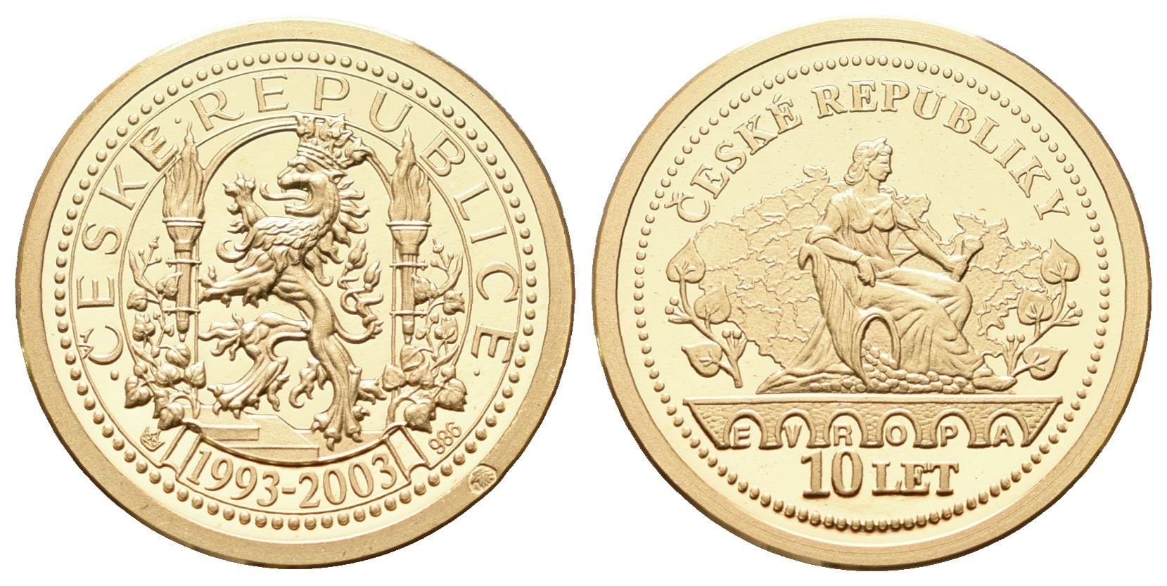 Dukát 2003 - 10 let České republiky