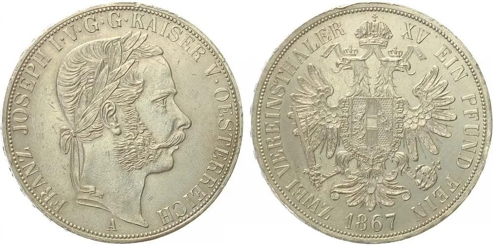Rakouská a spolková měna, 1857 - 1892 — 1