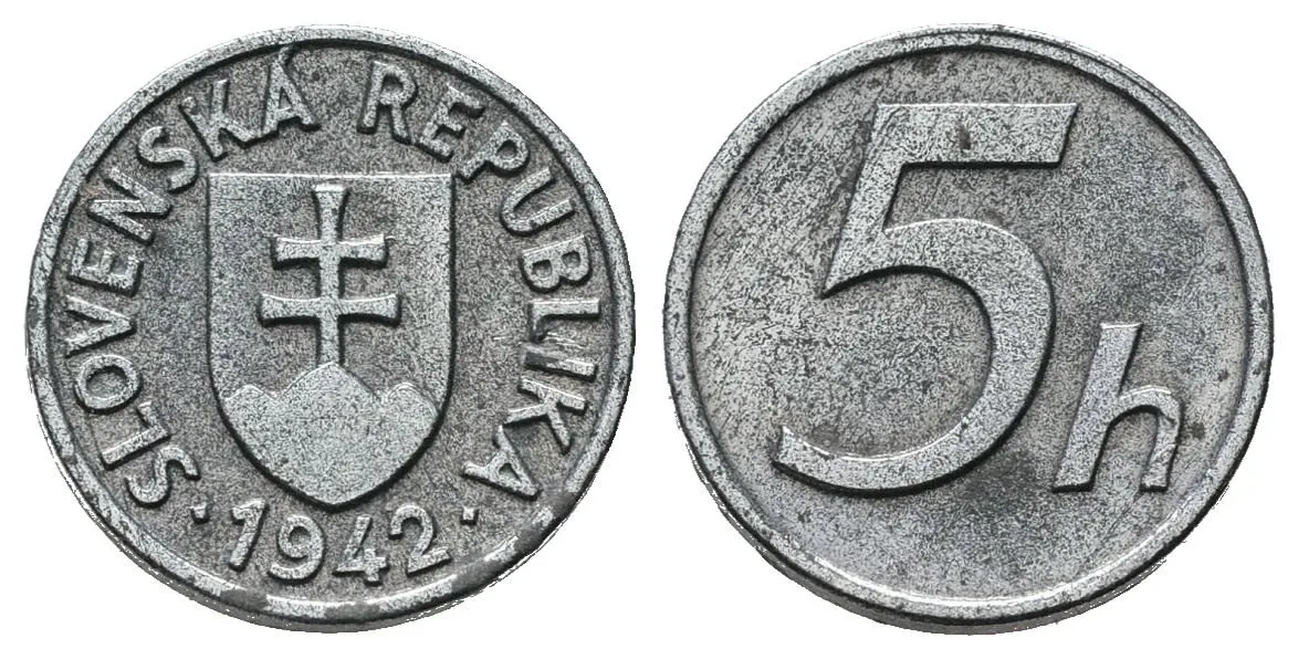 5 Haléř 1942, vzácný