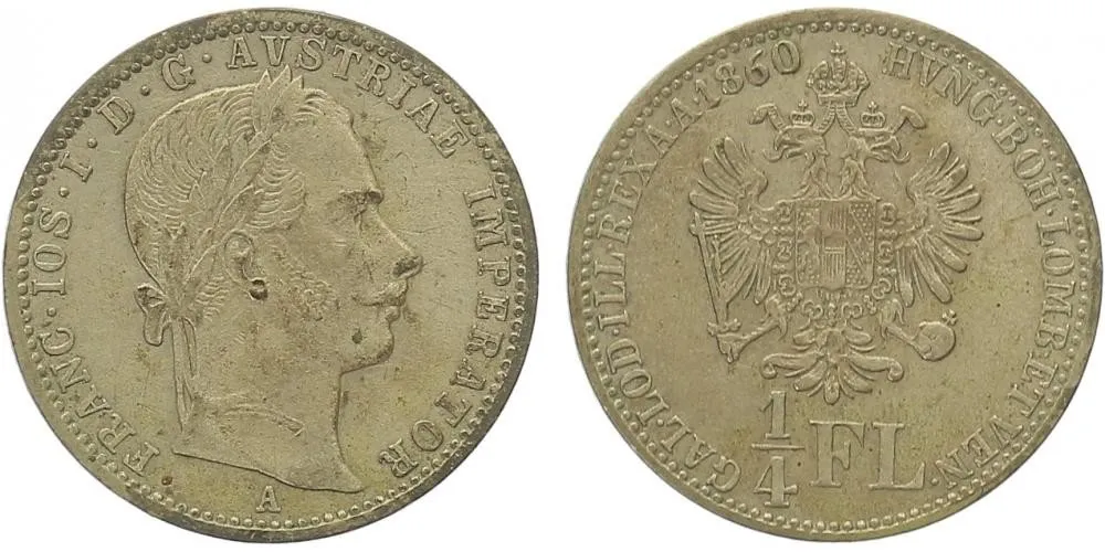 Rakouská a spolková měna, 1857 - 1892 — 1