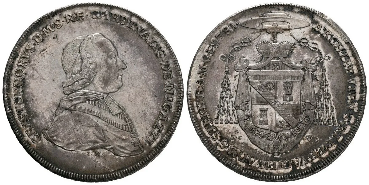 Vídeň - biskupství, Christoph Anton von Migazzi, 1757 - 1803 — 1