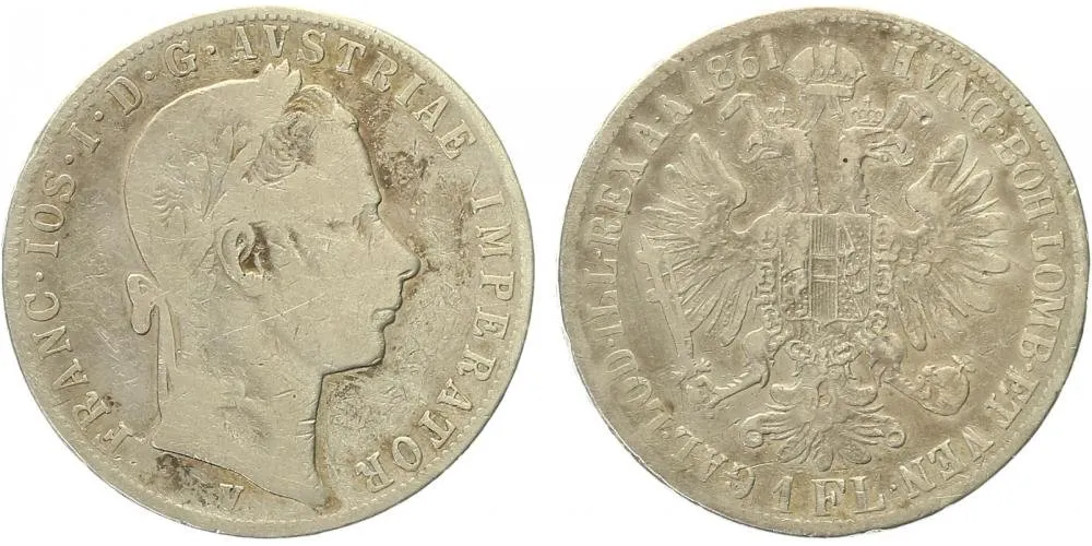Rakouská a spolková měna, 1857 - 1892 — 1