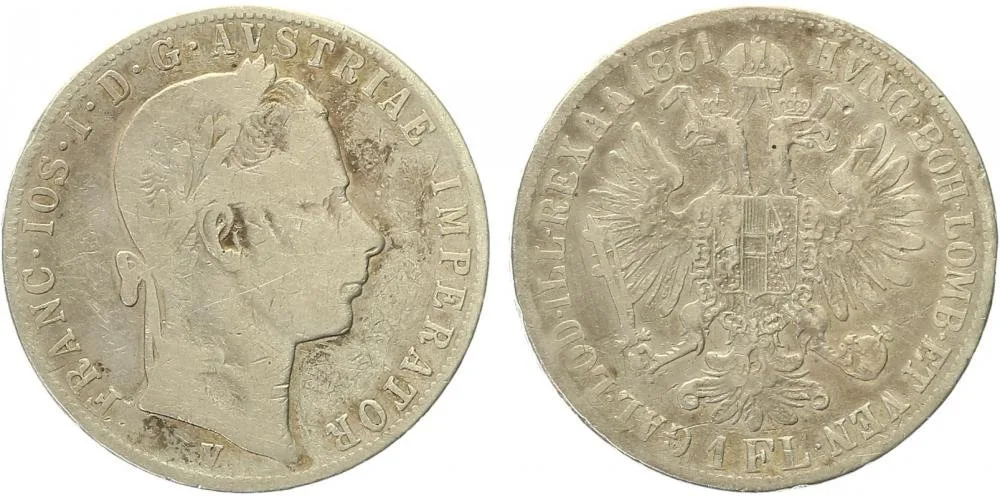 Rakouská a spolková měna, 1857 - 1892 — 1