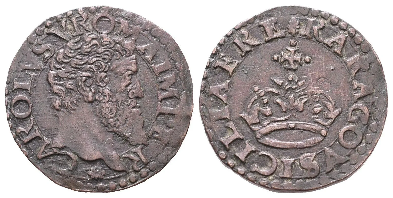 Itálie - Neapol, Karel V., 1516 - 1556 — 1