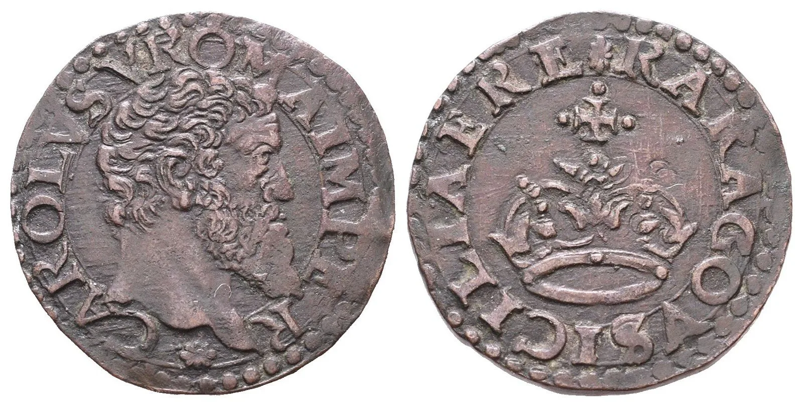 Itálie - Neapol, Karel V., 1516 - 1556 — 1