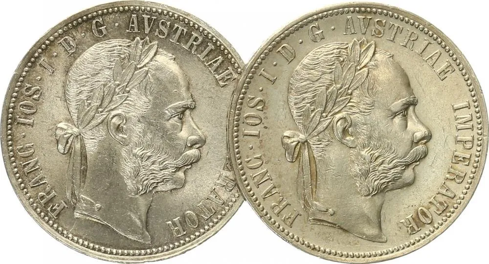 Rakouská a spolková měna, 1857 - 1892 — 1
