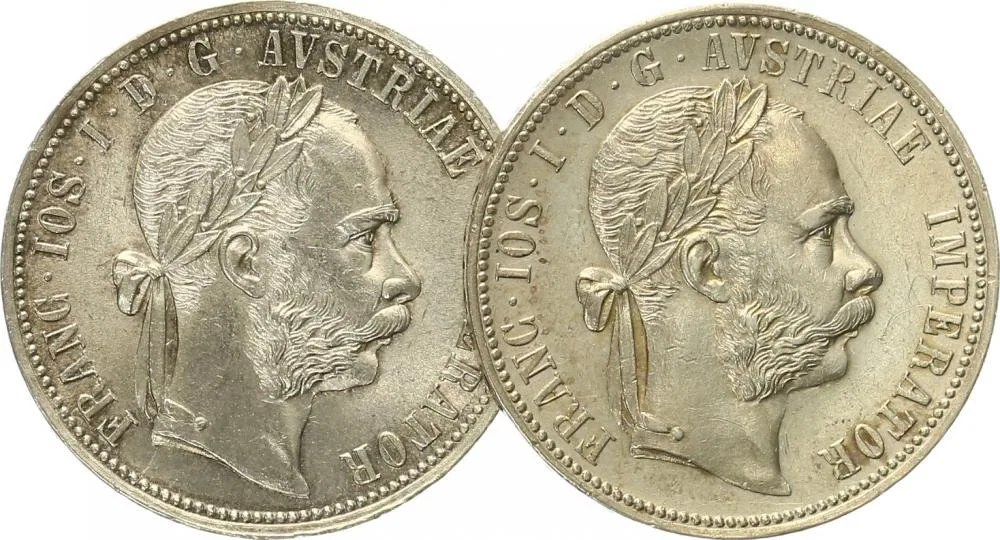 Rakouská a spolková měna, 1857 - 1892 — 1