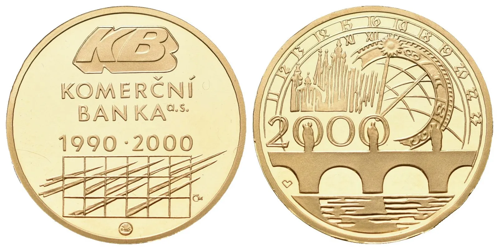 Medaile 2000 - Komerční banka
