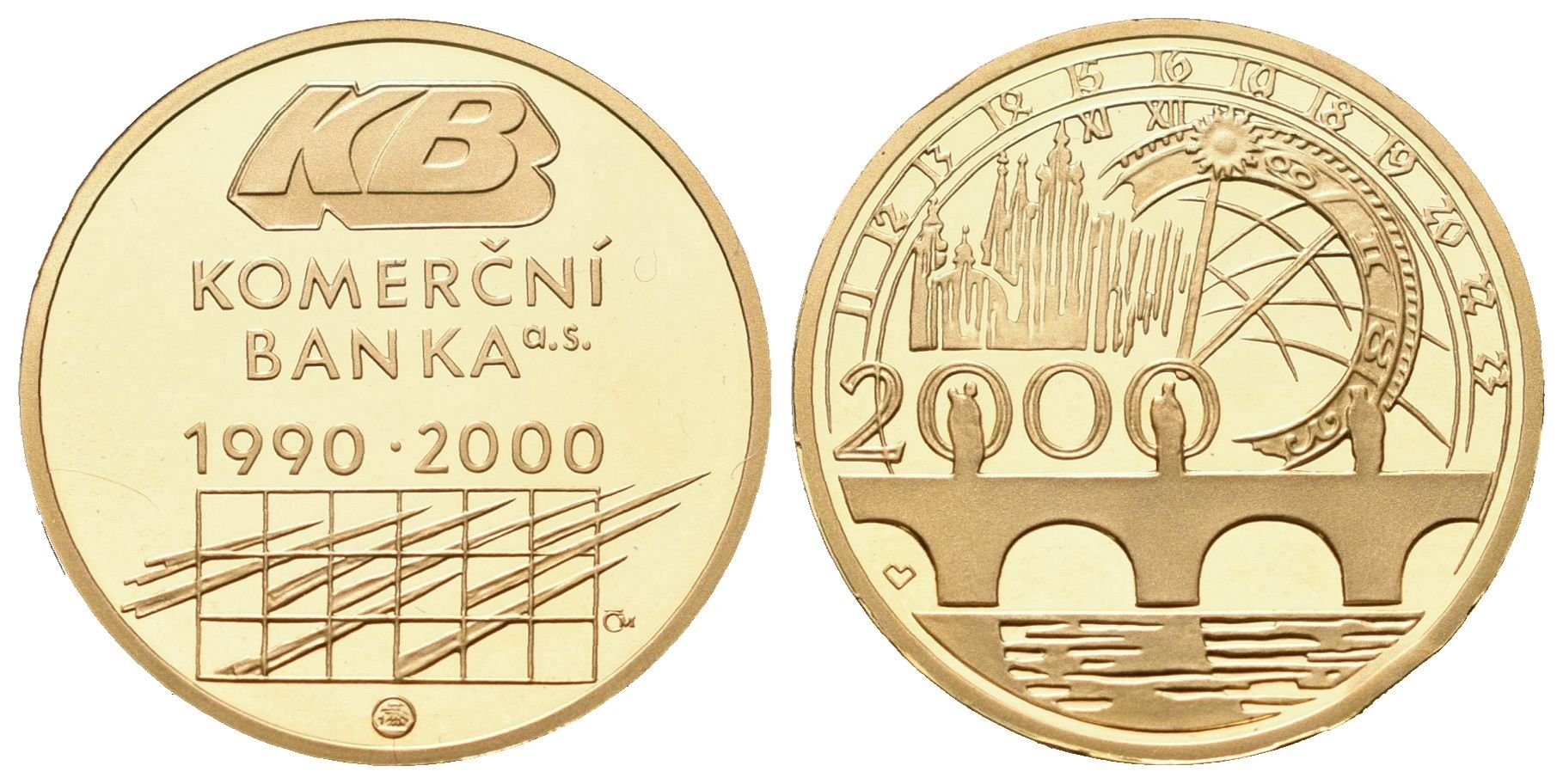 Medaile 2000 - Komerční banka