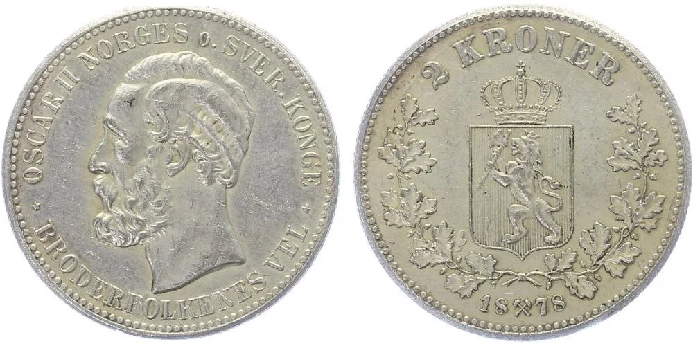 Norsko, Oscar II., 1872 - 1907 — 1