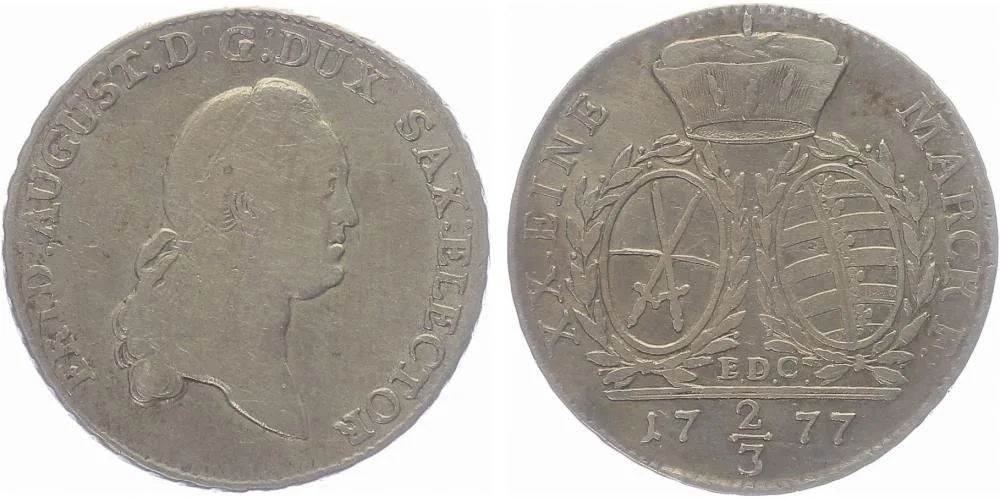 Sasko, Friedrich August III./I., 1763 - 1827 — 1