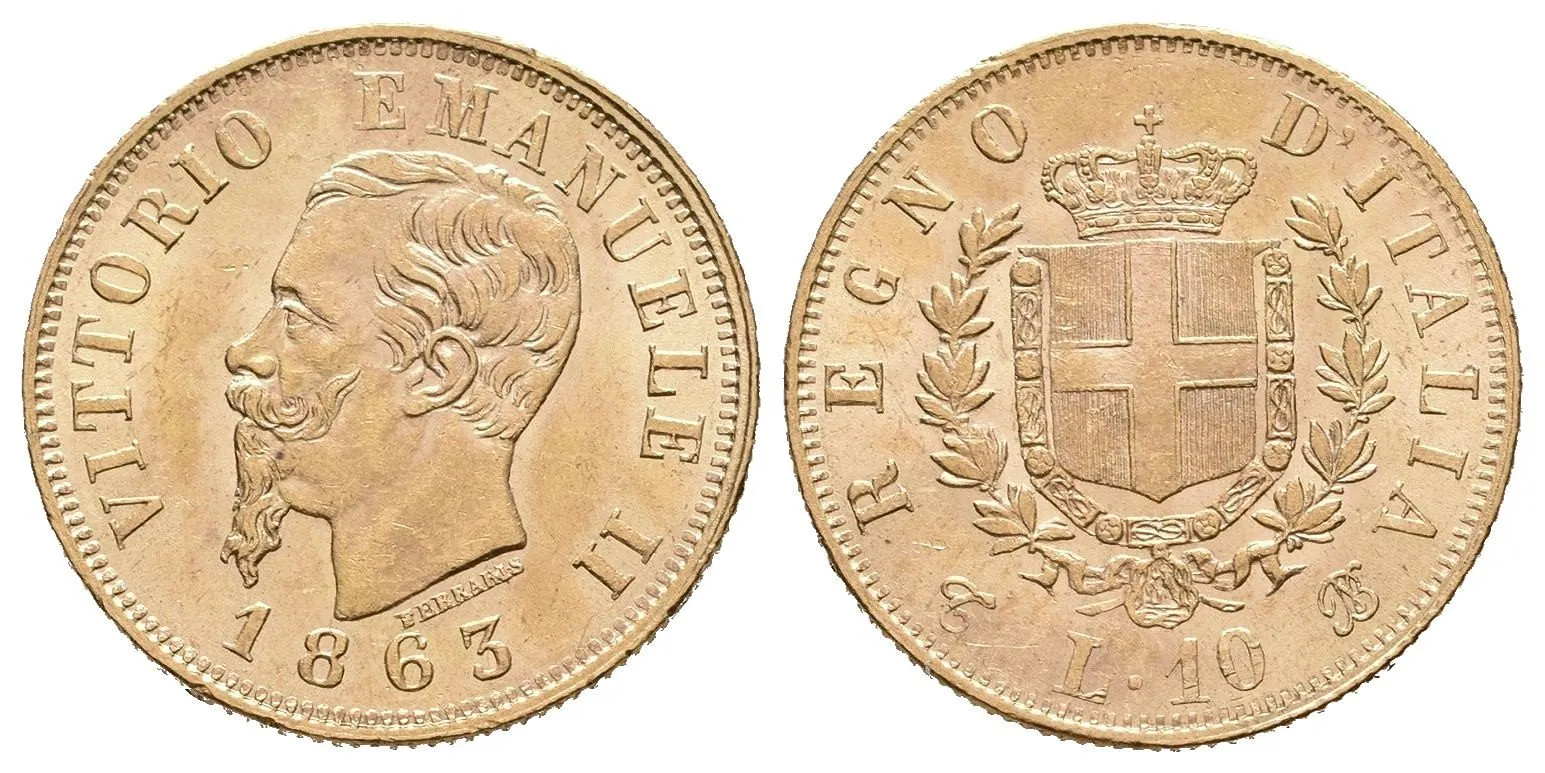 Itálie, Vittorio Emanuele II., 1861 - 1878 — 1