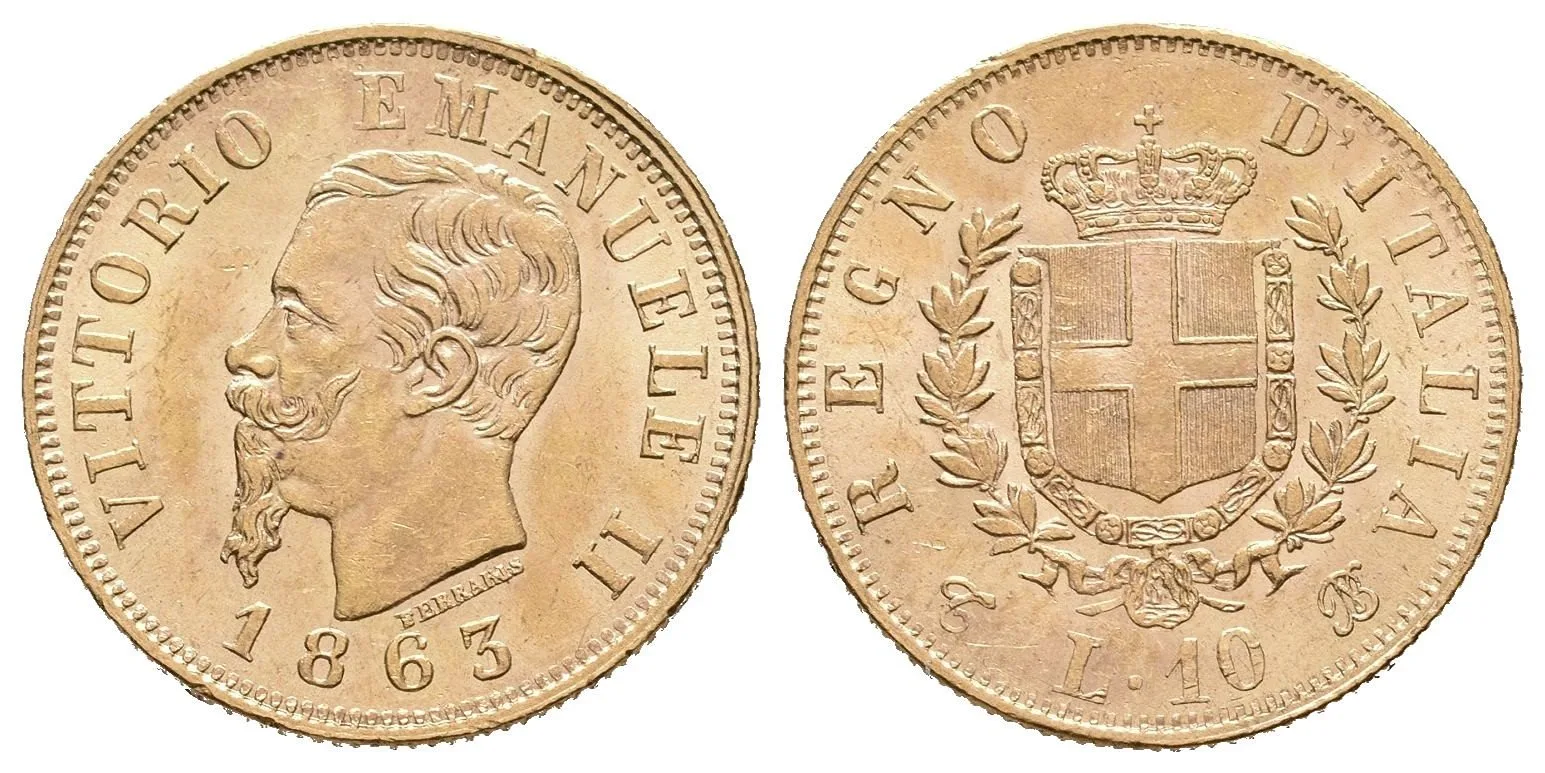 Itálie, Vittorio Emanuele II., 1861 - 1878 — 1