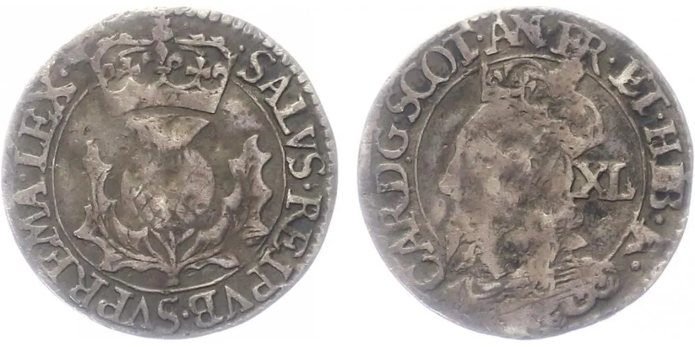 Skotsko, Charles I., 1625 - 1649 — 1