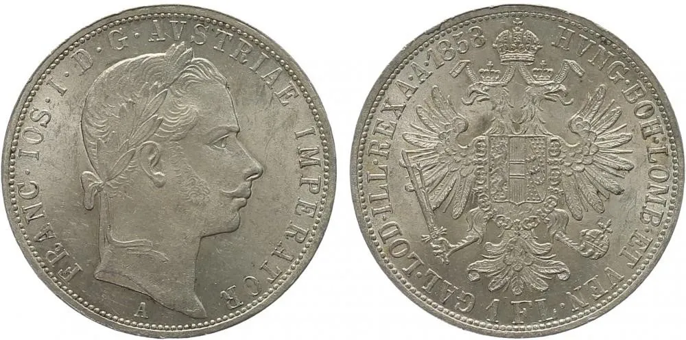 Rakouská a spolková měna, 1857 - 1892 — 1