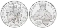 Rakousko, 100 Schilling 1996 - Markgraf Leopold III.