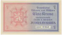 1 Koruna b.d. (1940), série D, Hej.30a