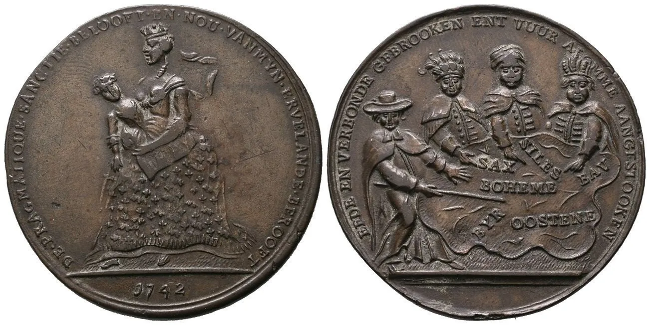 Marie Terezie, 1740 - 1780 — 1