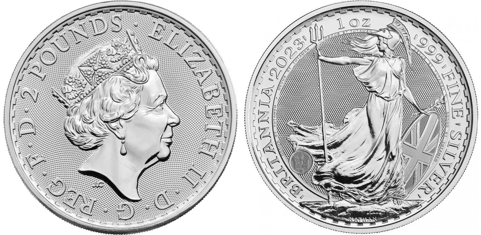 Velká Británie, 2 Pounds 2023 - Britannia