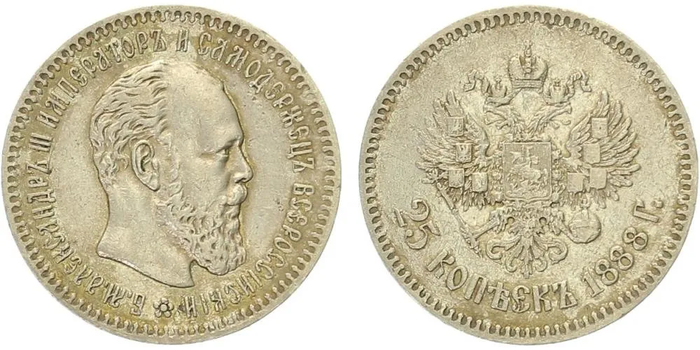 Rusko, Alexander III., 1881 - 1894 — 1