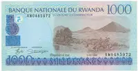 Rwanda, 1000 Francs 1998, P.27a