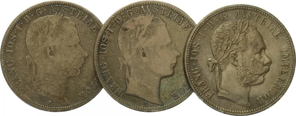 Rakouská a spolková měna, 1857 - 1892 — 1
