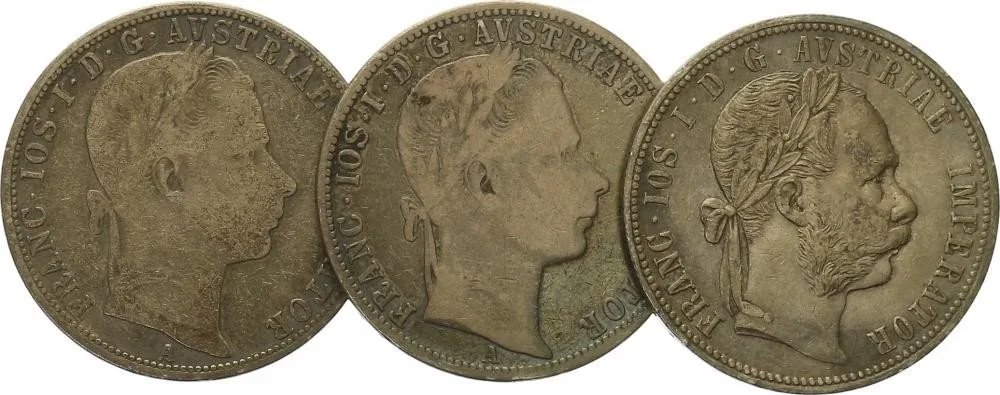 Rakouská a spolková měna, 1857 - 1892 — 1