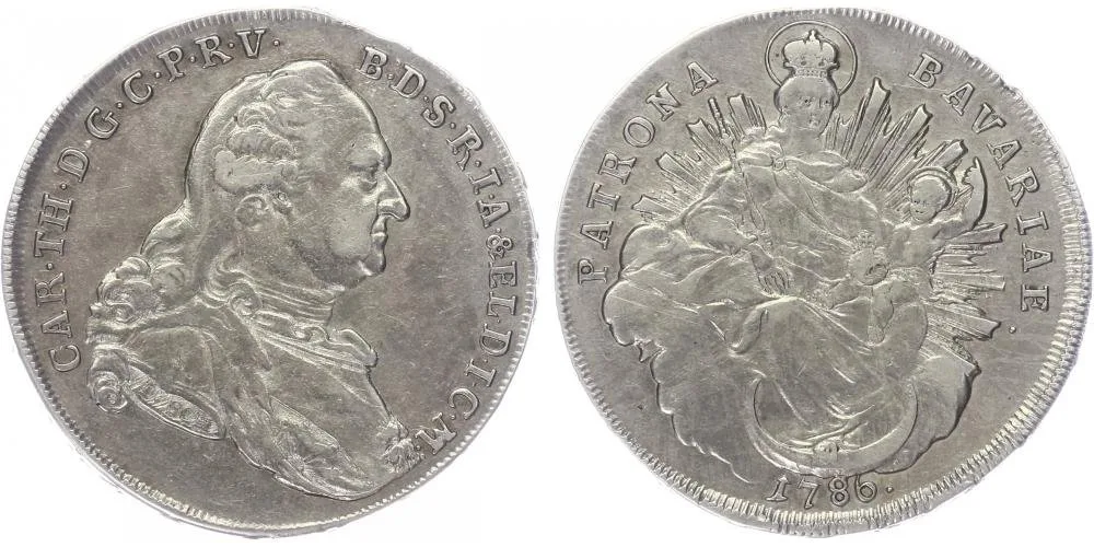 Bavorsko, Karl Theodor, 1777 - 1799 — 1
