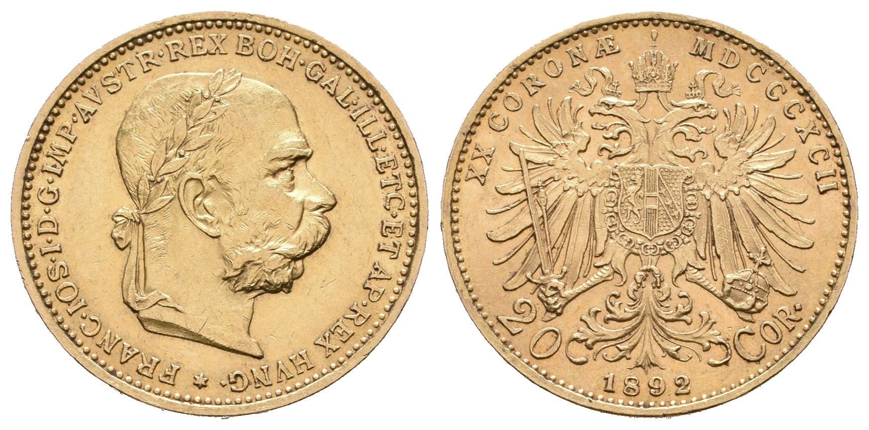 20 Koruna 1892