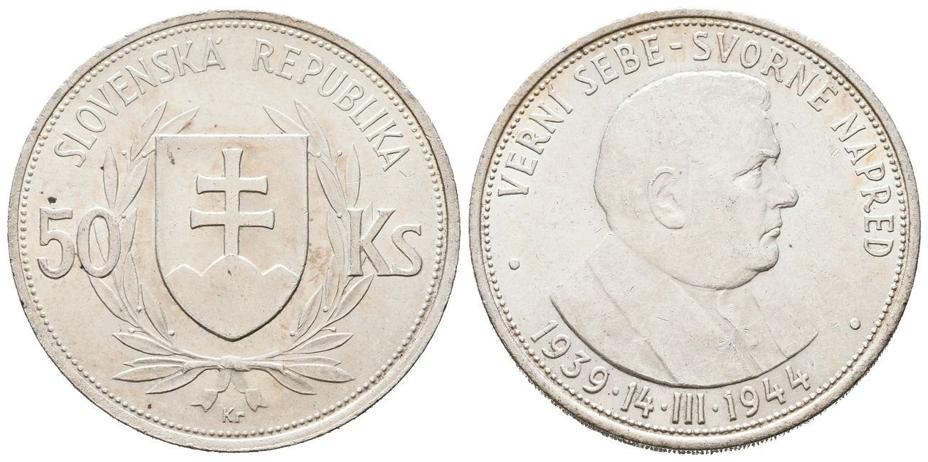 50 Koruna 1944 - Jozef Tiso