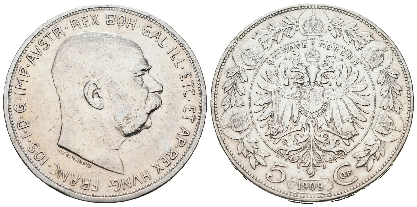 5 Koruna 1909