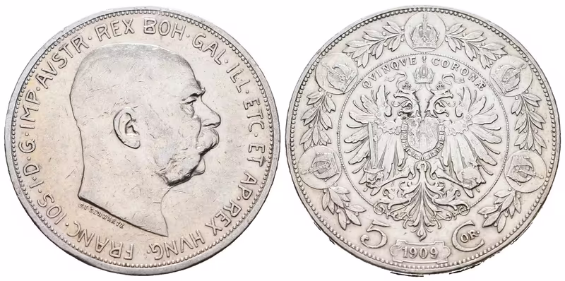 5 Koruna 1909