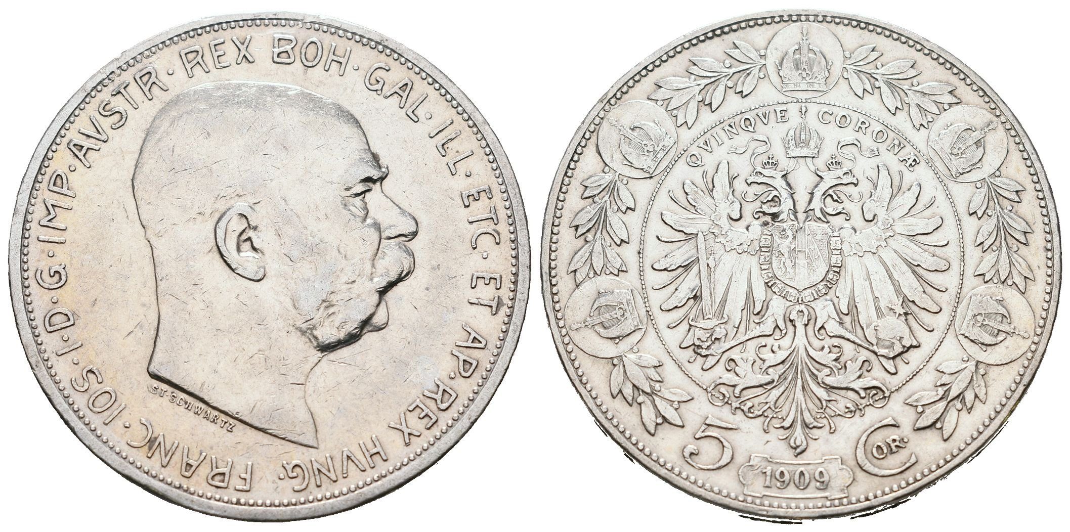5 Koruna 1909