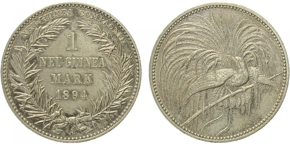 Koloniální ražby, Německá Nová Guinea — 1
