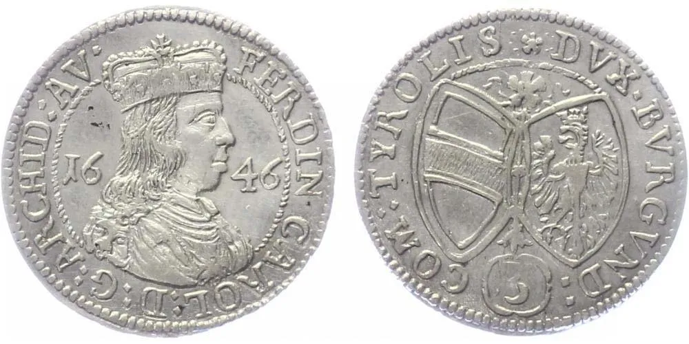 Arcivévoda Ferdinand Karel, 1632 - 1662 — 1