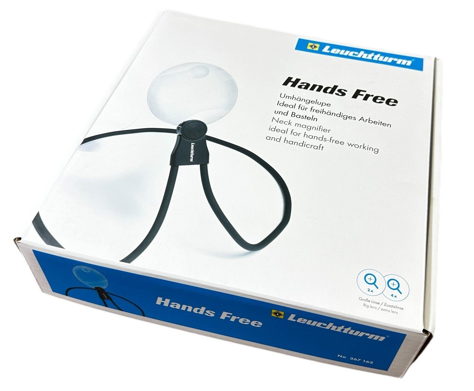Lupa Leuchturm - hands free, zvětšení 2x 4x
