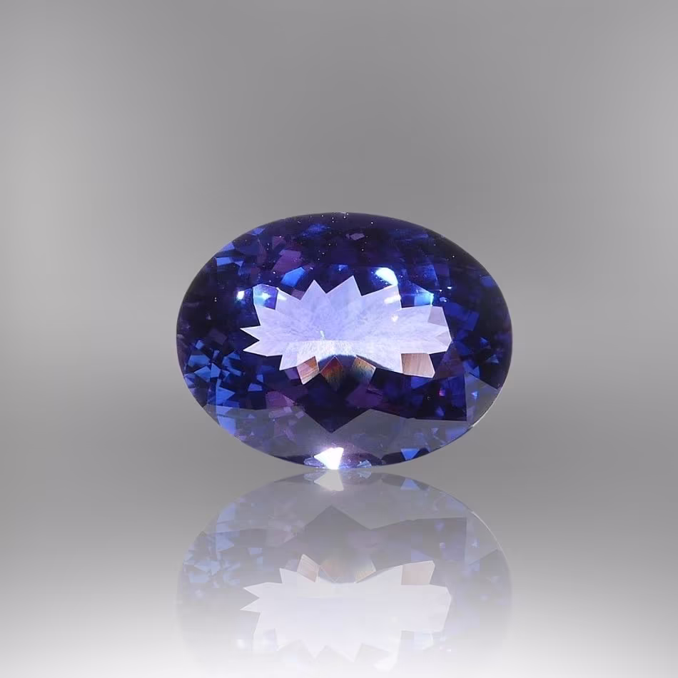 Investiční drahokam: Přírodní Tanzanit 13,90 ct (Top Color)