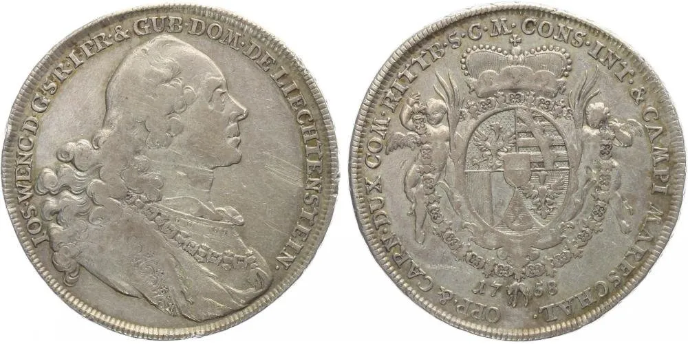 Liechtenstein, Josef Wenzel, 1748 - 1772 — 1