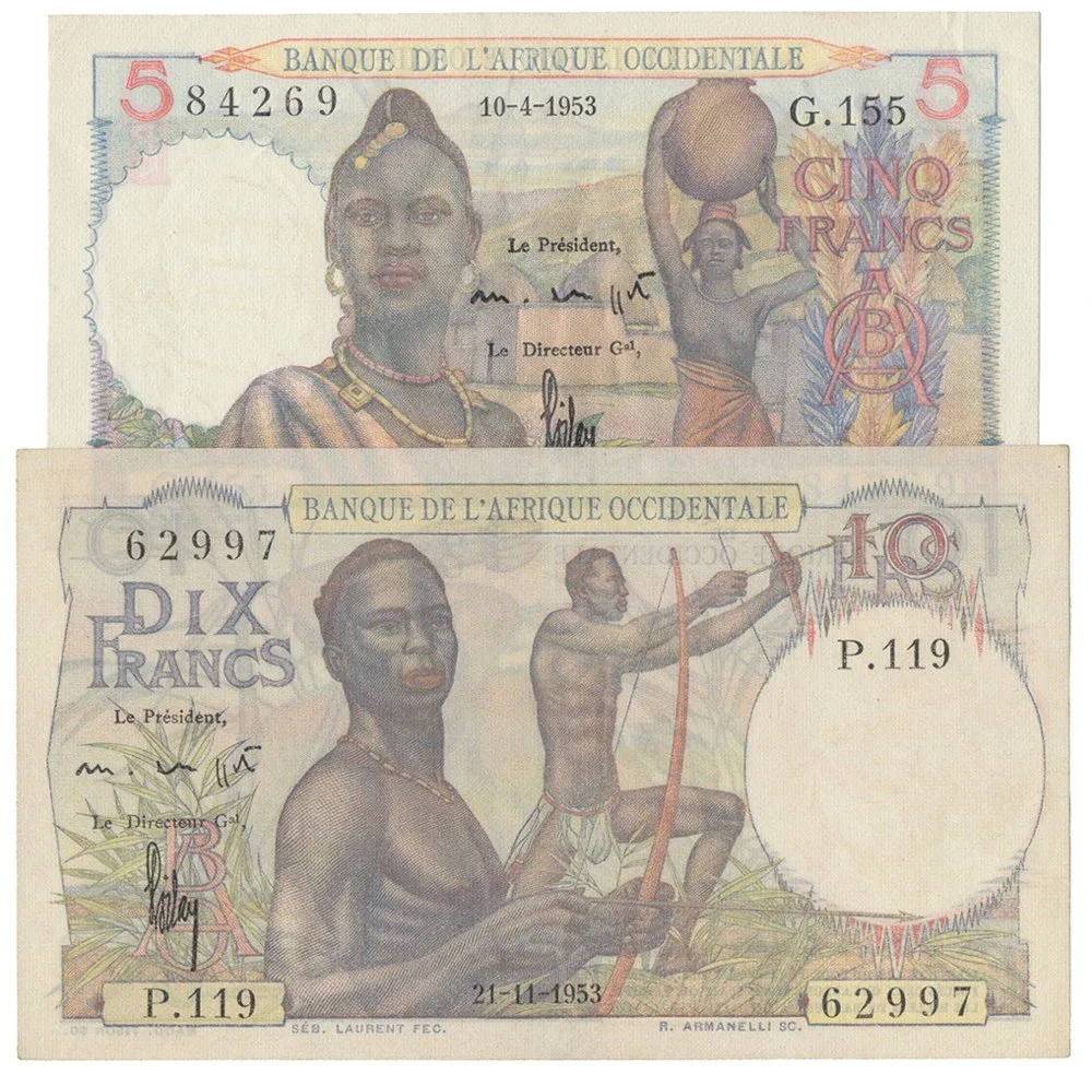 Francouzská západní Afrika - French West Africa — 1