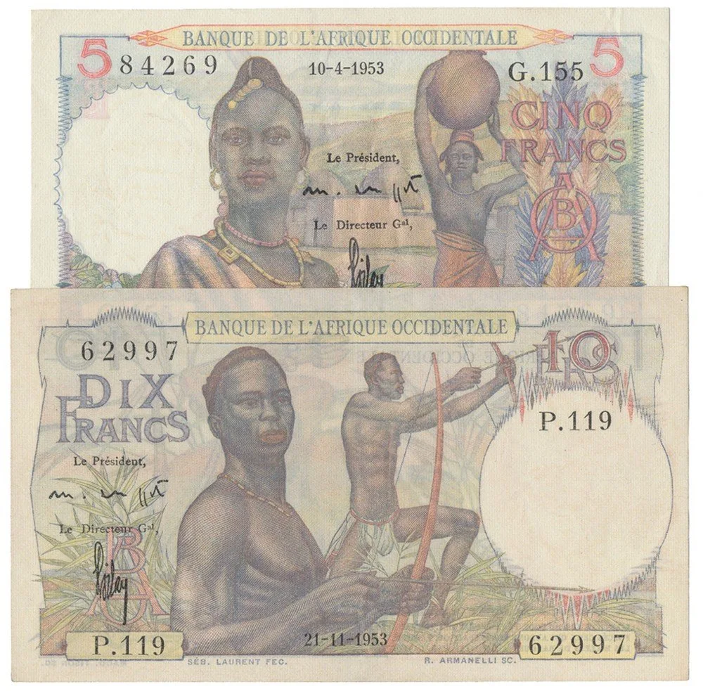 Francouzská západní Afrika - French West Africa — 1
