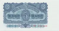 Československo, 3 Koruna 1953, tisk Praha, série HT, Hej.90b