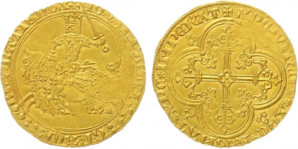 Belgie - Brabant, Jeanne a Wenceslas, 1355 - 1383 — 1