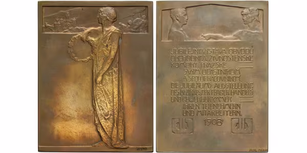 Hám Anton  - Jubilejní výstava obvodu obchodní a živnostenské komory pražské