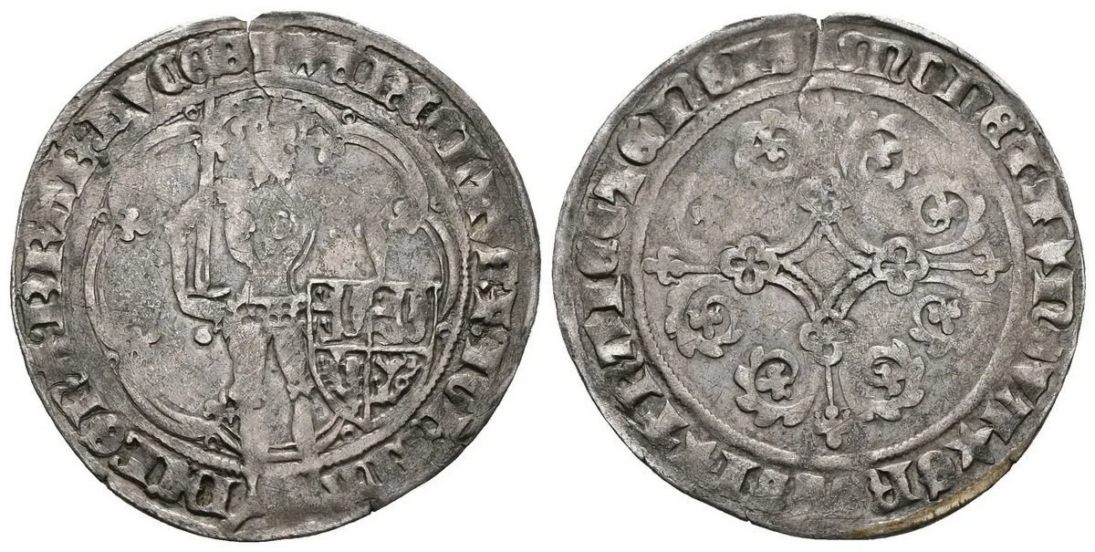 Belgie - Brabant, Jana Brabantská a Václav Lucemburský, 1355 - 1383 — 1